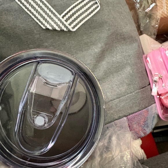 Betty Boop Pink and Black Graphic Skinny Tumbler - Picture 4 of 5